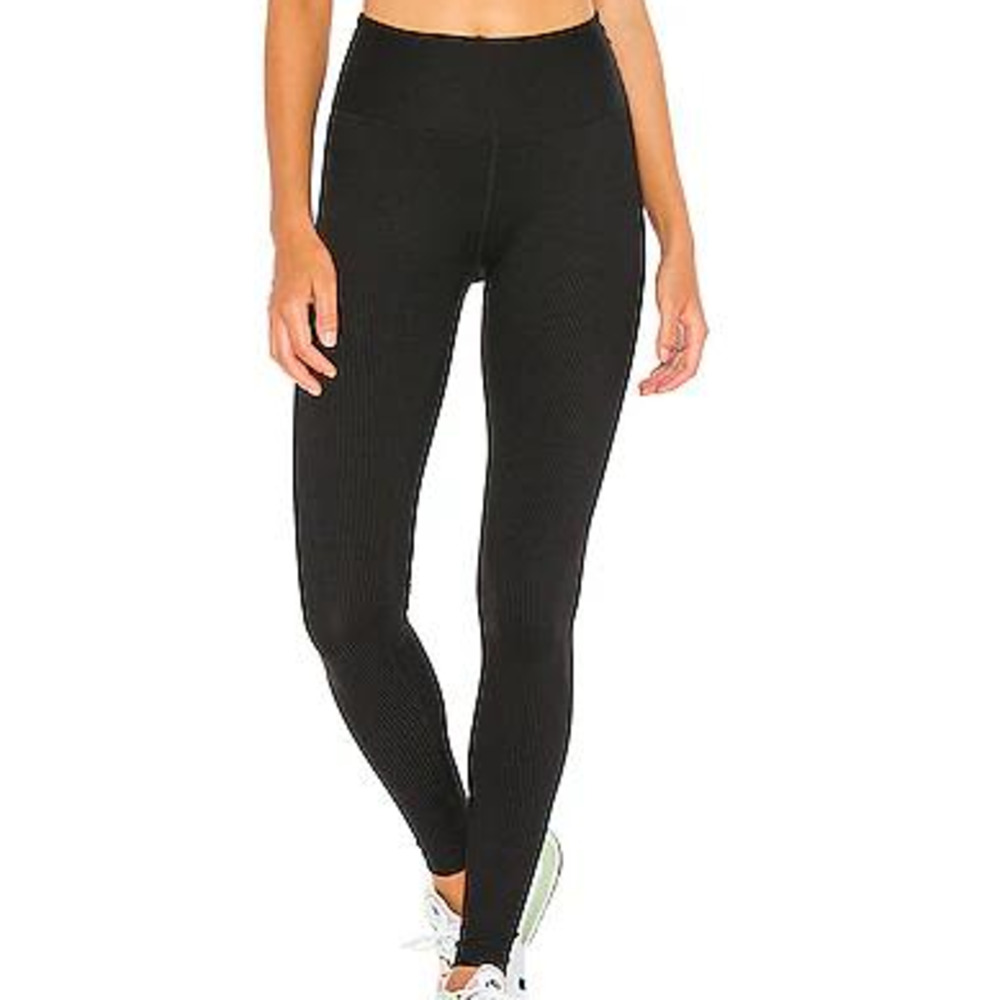 Year of Ours High Ribbed Legging in Black
